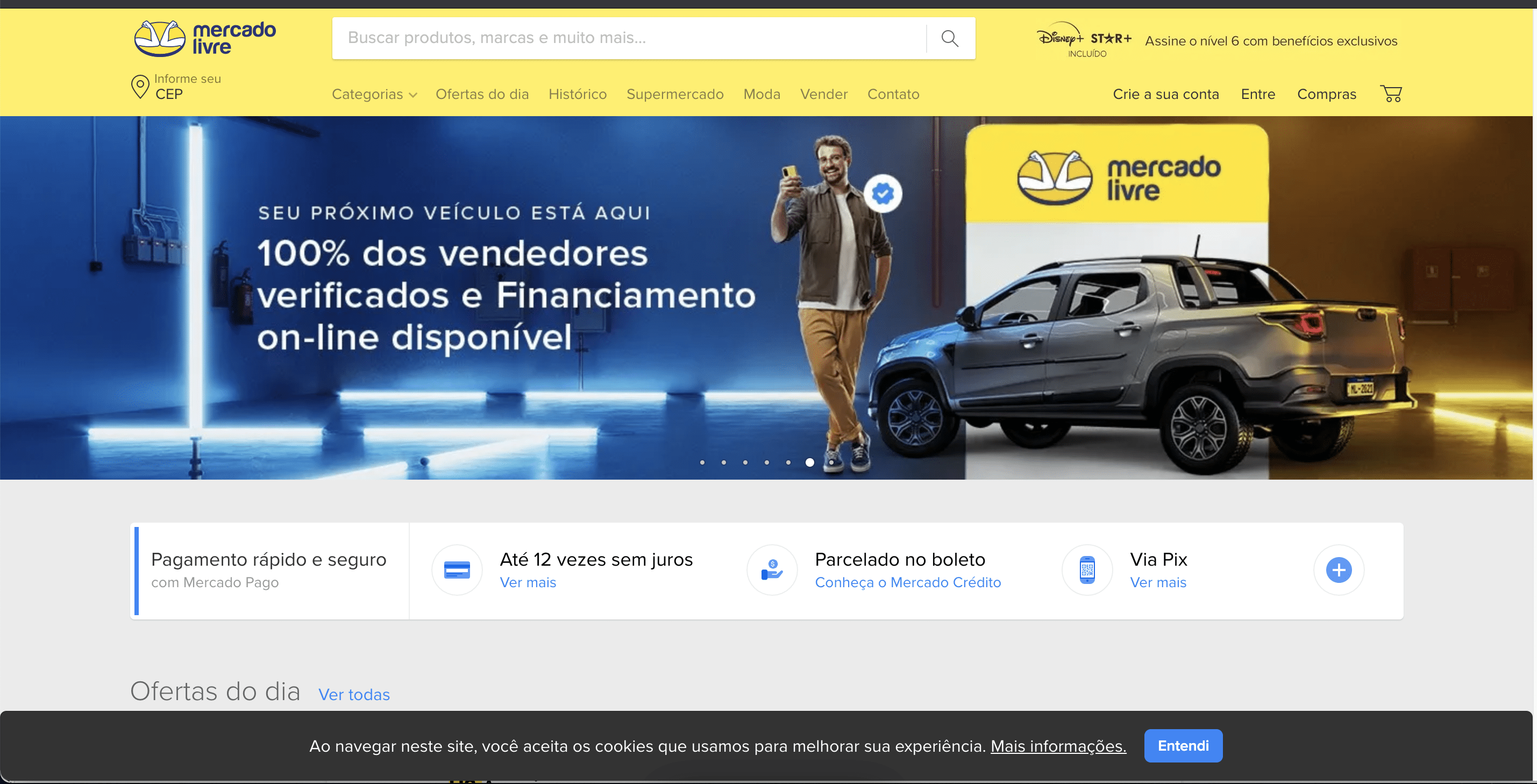 como criar um site de vendas